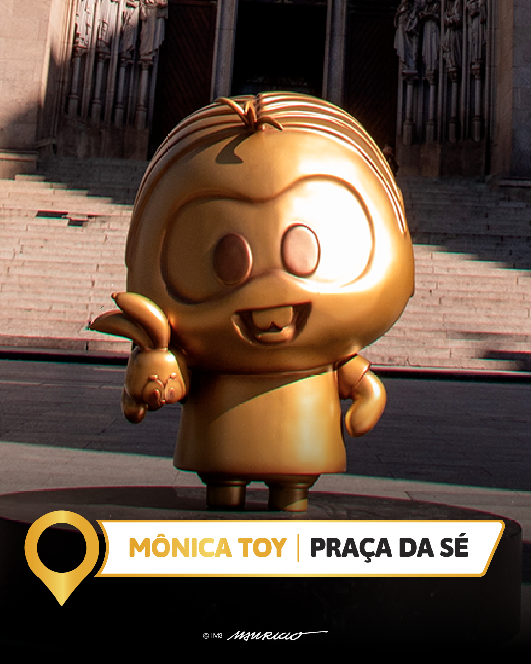 Estátua Mauricio de Sousa 7